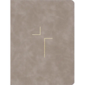 The Jesus Bible, ESV Edition, Leathersoft, Stone