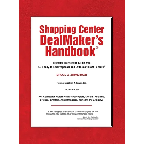 Shopping Center Dealmaker's Handbook(R)