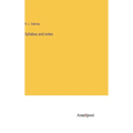 Syllabus and notes