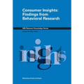 Consumer Insights: Findings from Behavioral Research