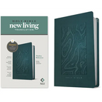 NLT Thinline Reference Bible, Filament Enabled Edition (Red Letter, Leatherlike, Teal Blue)