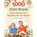 1000 First Words Flash Cards Easy Readers for 1st Grade English Finnish: I can read books my first flashcards of full sight word list with pictures an