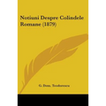 Notiuni Despre Colindele Romane (1879)