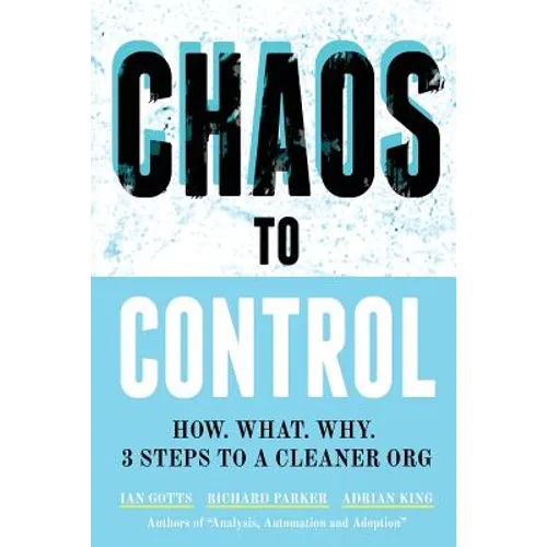 Chaos to Control: How. What. Why. 3 Steps to a Cleaner Org