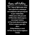 happy55th birthday The 7 Rules of Life