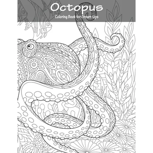 Octopus Coloring Book for Grown-Ups 1
