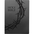 KJV Holy Bible, Crown of Thorns Design, Large Print, Black Ultrasoft: (Red Letter, 1611 Version)