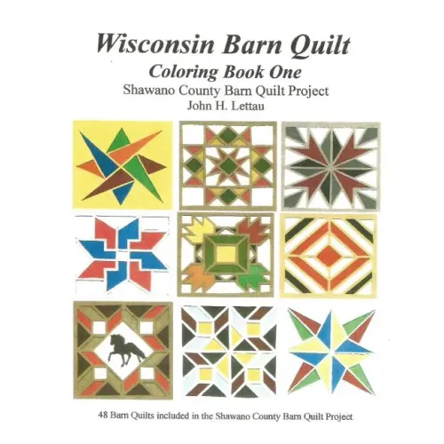 Wisconsin Barn Quilts Coloring Book One