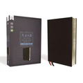 Nasb, Thinline Bible, Large Print, Bonded Leather, Black, Red Letter Edition, 1995 Text, Comfort Print