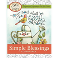 Simple Blessings: Coloring Designs to Encourage Your Heart