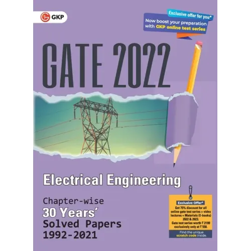 Gate 2022 Electrical Engineering 30 Years Chapterwise Solved Paper (1992-2021)