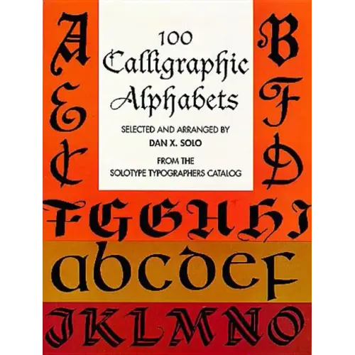 100 Calligraphic Alphabets