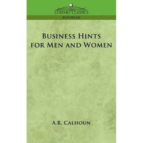 Business Hints for Men and Women