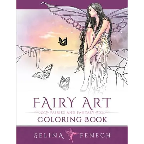 Fairy Art Coloring Book