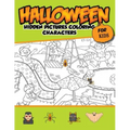 Halloween Hidden Pictures Coloring Charaters For Kids: Hidden Pictures For Childrens