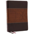 NKJV Study Bible, Leathersoft, Brown, Full-Color, Comfort Print: The Complete Resource for Studying God's Word - Great for Father's Day