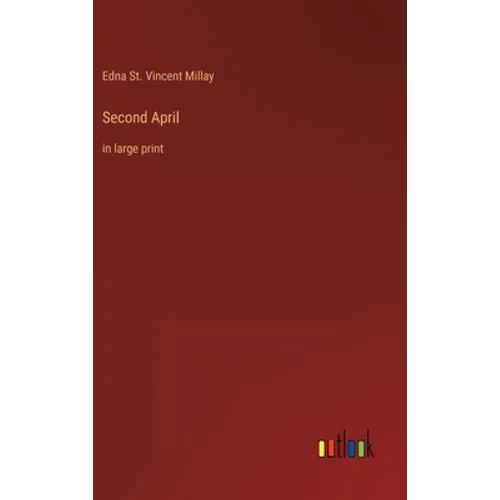 Second April: in large print