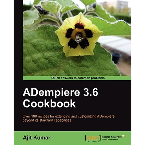Adempiere 3.6 Cookbook