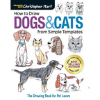 How to Draw Dogs & Cats from Simple Templates: The Drawing Book for Pet Lovers