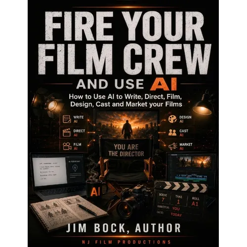 Fire Your Film Crew and Use AI: How to Use AI to Write, Direct, Film, Design, Cast and Market Your Films