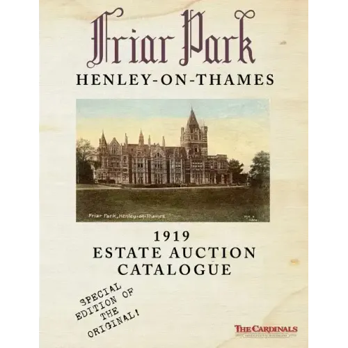 Friar Park: 1919 Estate Auction Catalogue: Special Black & White Edition