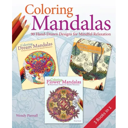 Coloring Mandalas 3-In-1 Pack