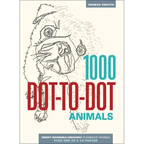 1000 Dot-To-Dot: Animals