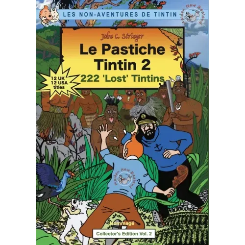 Le Pastiche Tintin 2: 222 'Lost' Tintins