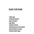 Book Club Book
