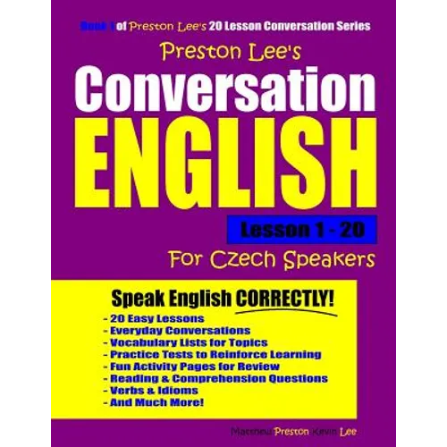 Preston Lee's Conversation English For Czech Speakers Lesson 1 - 20