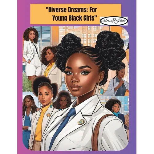 "Inspiring Black Girls to Shine" Coloring Book