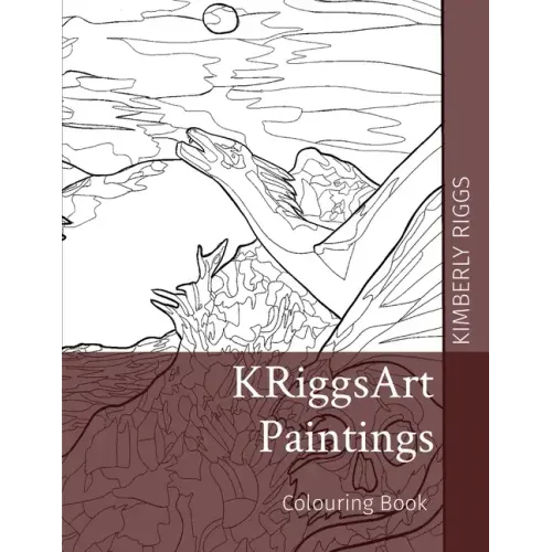 KRiggsArt Paintings: Colouring Book
