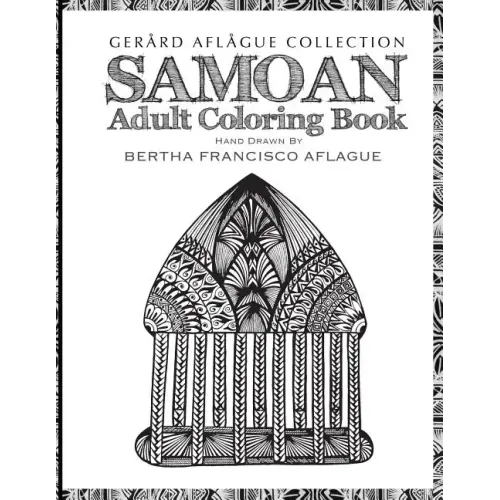 Samoan Adult Coloring Book