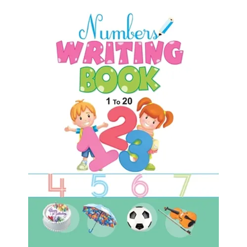 Number Writing Book: 1 to 20
