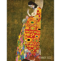 Gustav Klimt Weekly Planner 2022: Hope II Artistic Art Nouveau Daily Scheduler With January-December Year Calendar (12 Months)