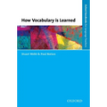 How Vocabulary is learned