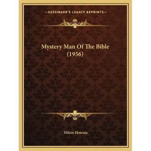 Mystery Man Of The Bible (1956)