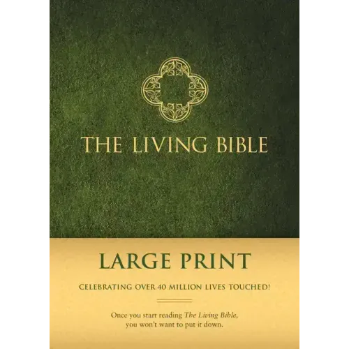 Living Bible Paraphrased-LIV-Large Print