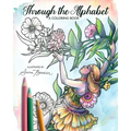 Through the Alphabet: A Coloring Book by Illustrator Sara Burrier