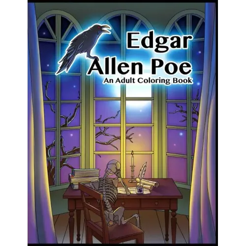 Edgar Allen Poe - An Adult Coloring Book