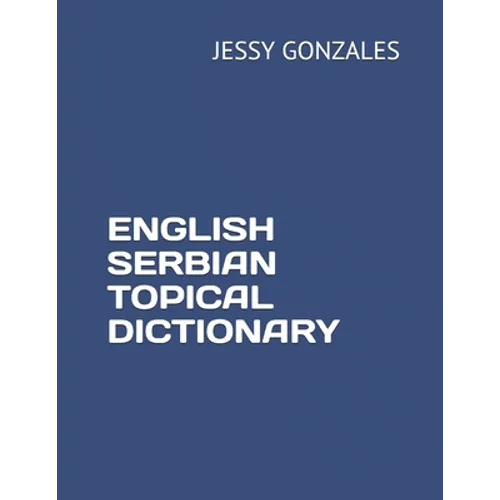 English Serbian Topical Dictionary