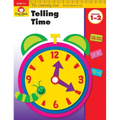 Learning Line: Telling Time, Grade 1 - 2 Workbook