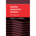 Applied Production Analysis: A Dual Approach