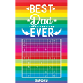 Best Dad Ever - Sudoku: 4 Difficulty Levels: easy - medium - difficult - extreme Father's Day gift idea Pocket sized book Over 150 logic puzzl