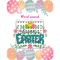 Happy Easter word search for kids ages 8-12: Keep you child's brain sharp while having fun. Great gift idea .