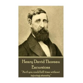 Henry David Thoreau - Excursions: "As if you could kill time without injuring eternity."