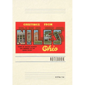 Vintage Lined Notebook Greetings from Niles