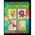 New Creations Coloring Book Series: Watercolor Flowers