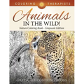 Animals In The Wild! Nature Coloring Book Grayscale Edition Grayscale Coloring Books