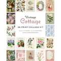 Vintage Cottage Wall Collage Kit